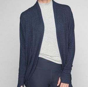 Athleta Luxe Pose Wrap (blue)